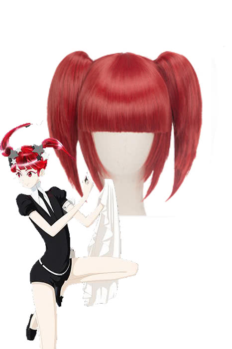 Official Collection Red Beryl Red Three Style Cosplay Wig - Land of the Lustrous