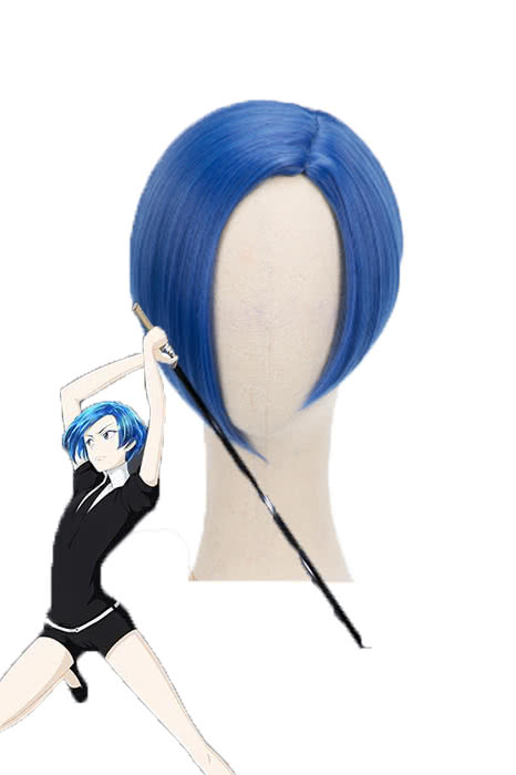 Rolecos Benitoite Blue Short Cosplay Wig - Land of the Lustrous Houseki no Kuni
