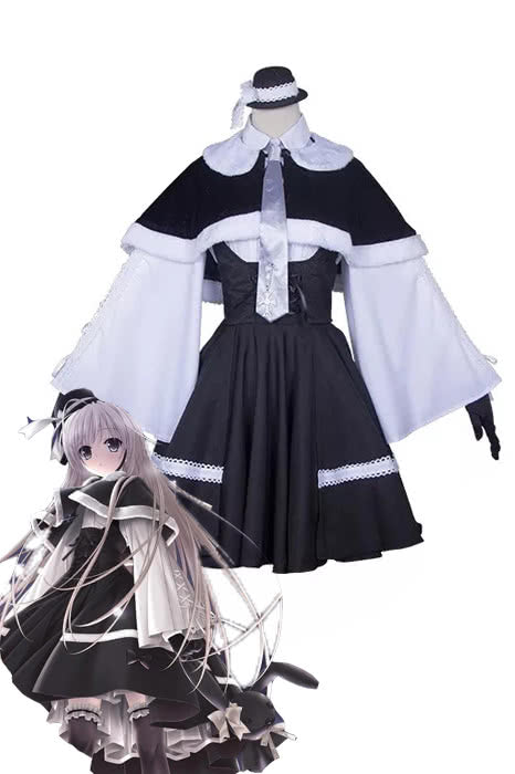 Sora Kasugano Winter Cosplay Costume - Yosuga no Sora Outfit Set