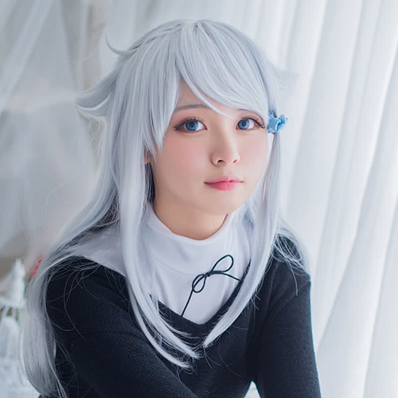 A Sister's All You Need Nayuta Kani Silver Straight Cosplay Wig - 60cm