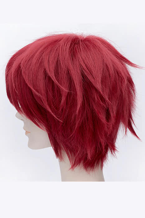 OROCOSPLAY Gaara Short Cosplay Wig - Naruto Wine Red Heat Resistant Fiber