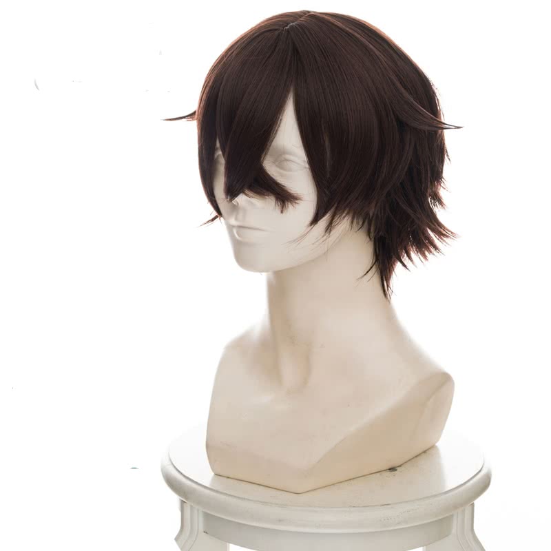 A Sister's All You Need Hashima Itsuki Brown Short Straight Cosplay Wig - 33cm