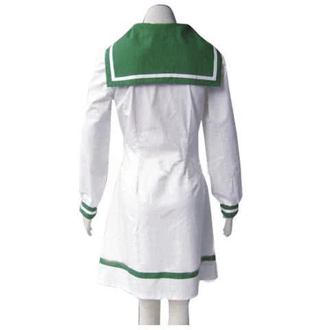 Air Gear Simca Sailor Cosplay Costume - White Dress Full Set