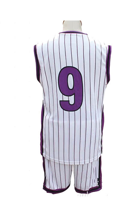 Adult Kuroko No Basuke Yosen No.9 Basketball Uniform - Pride Panda