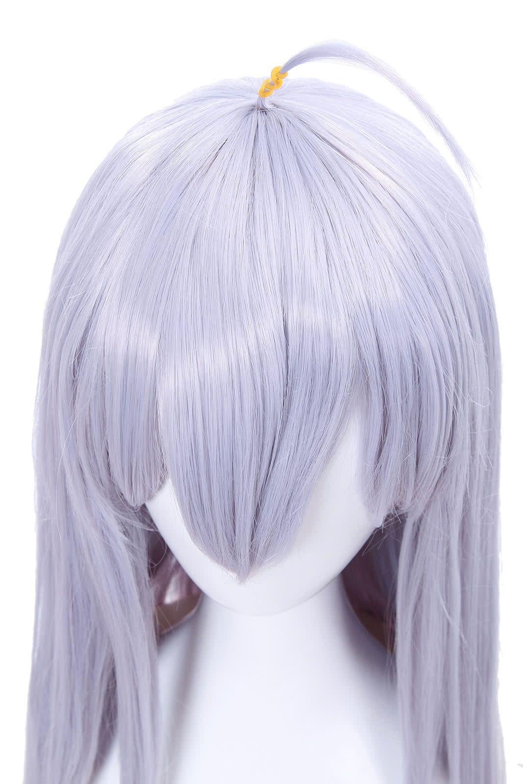 Akashic Records of Bastard Magic Instructor Sistine Fibel Mixed Silver Long Straight Cosplay Wig - 70cm