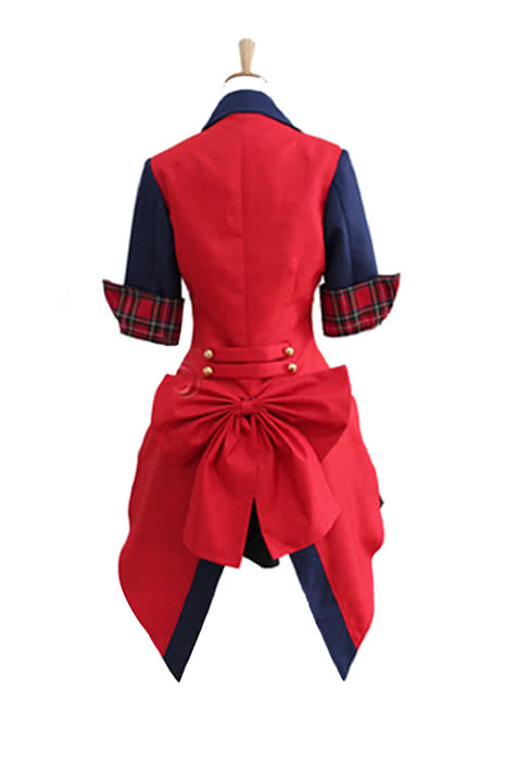 AKB0048 Oshima Yuko NO.9 Uniform Cosplay Costume - Full Set with Coat & Skirt