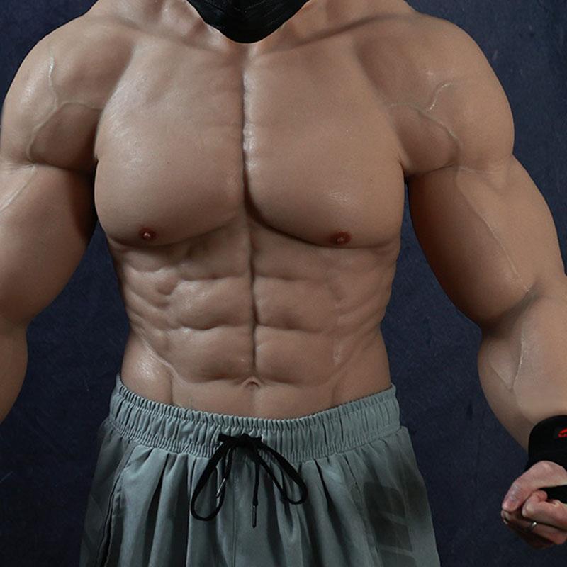 Rolecos Silicone Chest Muscle Prop - Fake Bodybuilding