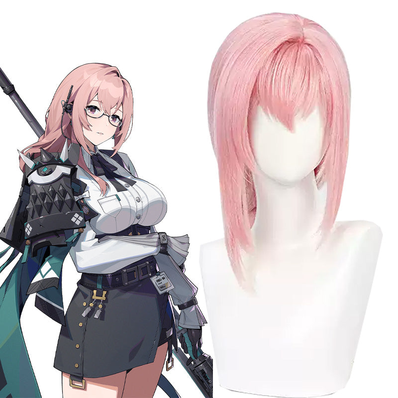 Zenless Zone Zero Tsukishiro Yanagi Cosplay Wig - Anime Game Wig